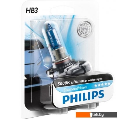  - Автомобильные лампы Philips HB3 DiamondVision 1шт [9005DVB1] - HB3 DiamondVision 1шт [9005DVB1]
