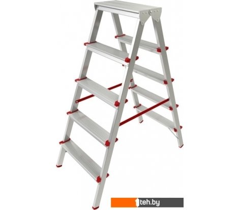  - Лестницы и стремянки Новая высота NV 112 алюминиевая двухсторонняя 2x5 ступеней - NV 112 алюминиевая двухсторонняя 2x5 ступеней