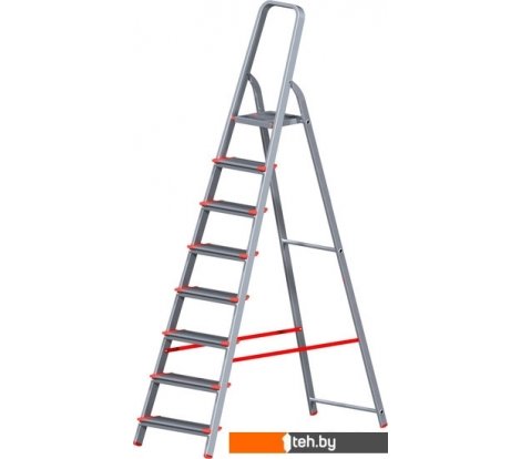  - Лестницы и стремянки Новая высота NV 511 алюминиевая индустриальная 8 ступеней (5110108) - NV 511 алюминиевая индустриальная 8 ступеней (5110108)