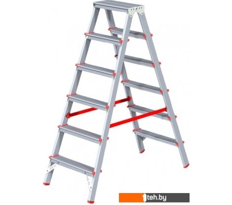  - Лестницы и стремянки Новая высота NV 312 двухсторонняя профессиональная 2x6 ступеней - NV 312 двухсторонняя профессиональная 2x6 ступеней
