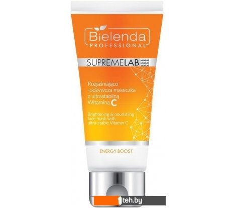  - Косметика по уходу за лицом Bielenda Маска кремовая Supremelab Energy Boost Питательная с вит. C 70мл - Маска кремовая Supremelab Energy Boost Питательная с вит. C 70мл