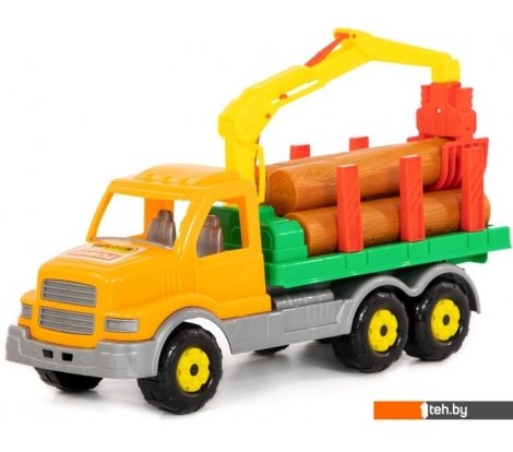  - Игрушечный транспорт Полесье Сталкер автомобиль-лесовоз 44297 - Сталкер автомобиль-лесовоз 44297