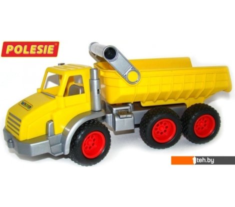  - Игрушечный транспорт Полесье КонсТрак трёхосный автомобиль-самосвал 44877 - КонсТрак трёхосный автомобиль-самосвал 44877