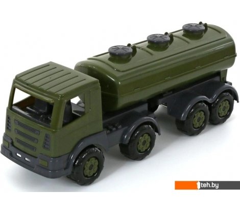  - Игрушечный транспорт Полесье Престиж автомобиль военный с полуприцепом-цистерной РБ 49162 - Престиж автомобиль военный с полуприцепом-цистерной РБ 49162