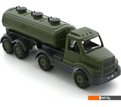  - Игрушечный транспорт Полесье Сталкер автомобиль военный с полуприцепом-цистерной РБ 49216 - Сталкер автомобиль военный с полуприцепом-цистерной РБ 49216