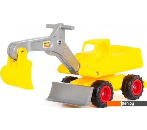  - Игрушечный транспорт Полесье Мега-экскаватор колесный 66220 - Мега-экскаватор колесный 66220