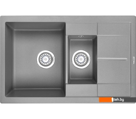  - Кухонные мойки Granula GR-7802 (алюминиум) - GR-7802 (алюминиум)