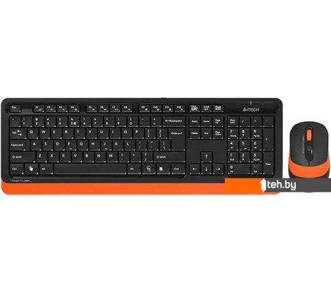  - Наборы периферии A4Tech Fstyler FG1010 (черный/оранжевый) - Fstyler FG1010 (черный/оранжевый)