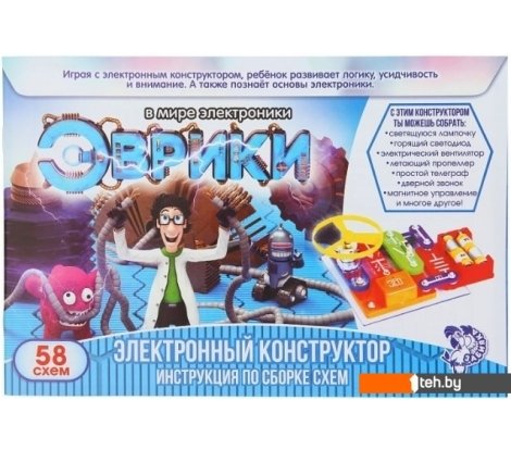  - Игры-опыты, эксперименты Эврики Электронный конструктор 1200830 - Электронный конструктор 1200830