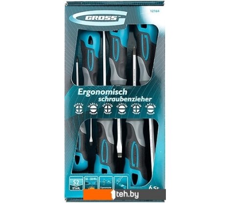  - Наборы инструментов Gross 12164 (6 предметов) - 12164 (6 предметов)
