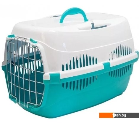  - Сумки, переноски для животных Zoom Спутник-1 3993 (белый/бирюзовый) - Спутник-1 3993 (белый/бирюзовый)
