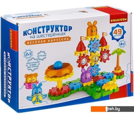  - Конструкторы Bondibon Веселая карусель ВВ3299 - Веселая карусель ВВ3299