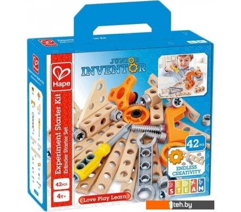  - Конструкторы Hape Junior Inventor E3031 Experiment Starter Kit - Junior Inventor E3031 Experiment Starter Kit