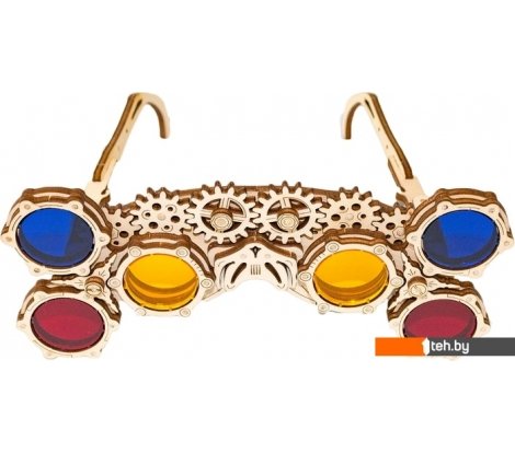  - Сборные модели Eco-Wood-Art Очки-гогглы Треугольник - Очки-гогглы Треугольник