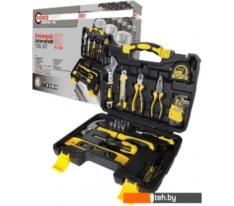  - Наборы инструментов ForceKraft FK-2601 (60 предметов) - FK-2601 (60 предметов)