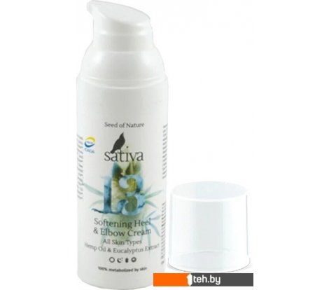  - Косметика по уходу за телом Sativa Крем для ног №13 смягчающий для пяток 50 мл - Крем для ног №13 смягчающий для пяток 50 мл