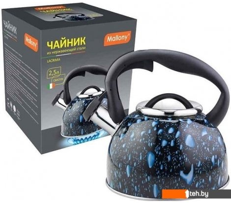  - Чайники Mallony Lacrima (черный) - Lacrima (черный)