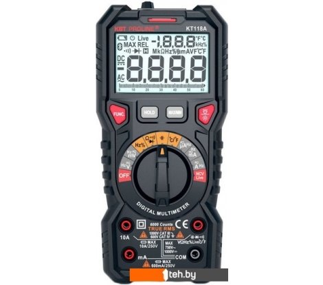 - Мультиметры, токовые клещи, индикаторные отвертки КВТ Proline KT118A - Proline KT118A