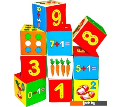  - Развивающие игрушки Мякиши Умная Математика (10 шт) - Умная Математика (10 шт)