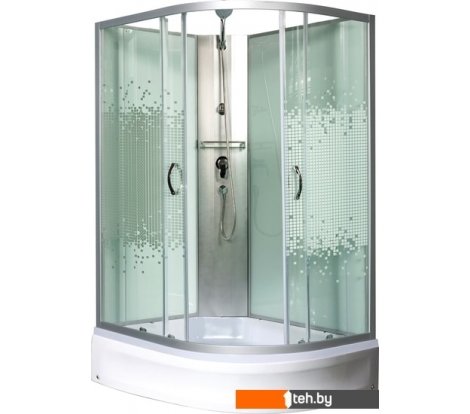  - Душевые кабины River Мономах 120/90/24 МЗ L (без крыши) - Мономах 120/90/24 МЗ L (без крыши)