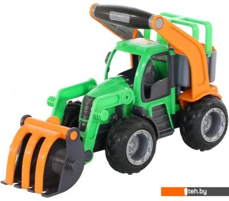 - Игрушечный транспорт Полесье ГрипТрак трактор-погрузчик 48387 - ГрипТрак трактор-погрузчик 48387