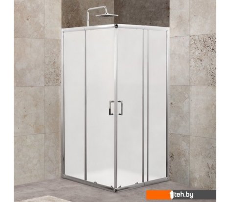  - Душевые кабины BelBagno UNIQUE-A-2-85/100-M-Cr (матовое стекло) - UNIQUE-A-2-85/100-M-Cr (матовое стекло)