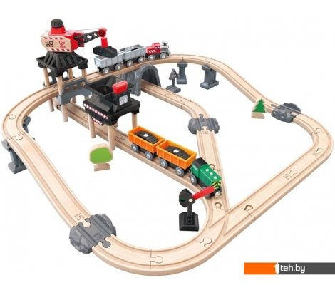  - Детские железные дороги Hape Горный погрузчик E3756-HP - Горный погрузчик E3756-HP