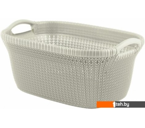 - Ящики, корзины, органайзеры Curver Knit 40L (кремовый) - Knit 40L (кремовый)