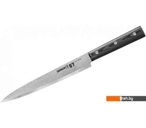  - Кухонные ножи, ножницы, овощечистки, точилки Samura 67 Damascus SD67-0045M/Y - 67 Damascus SD67-0045M/Y