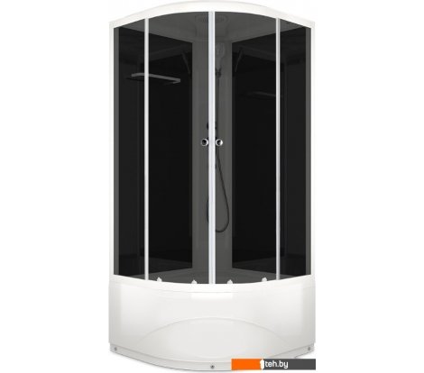  - Душевые кабины Domani-Spa Delight 110 High 100x100 (тонированное стекло/черный) - Delight 110 High 100x100 (тонированное стекло/черный)