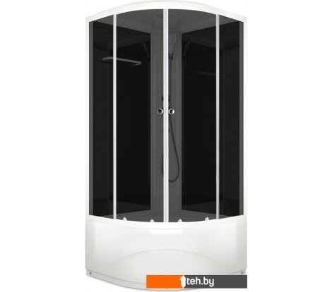  - Душевые кабины Domani-Spa Delight 110 High 100x100 (тонированное стекло/черный) - Delight 110 High 100x100 (тонированное стекло/черный)