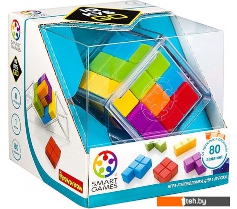  - Настольные игры Bondibon IQ-Куб GO ВВ3331 - IQ-Куб GO ВВ3331