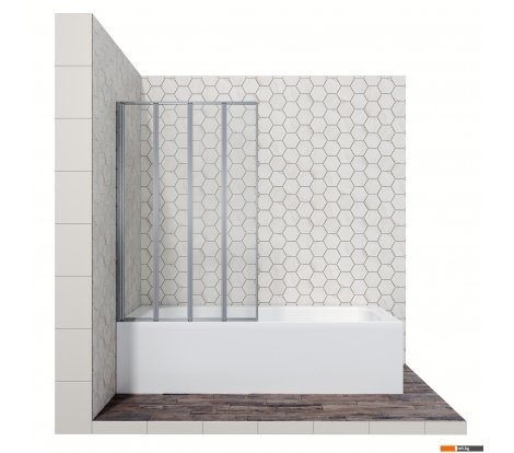  - Шторки и карнизы для ванн и поддонов Ambassador Bath Screens 16041110L 90 - Bath Screens 16041110L 90
