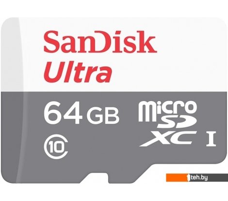  - Карты памяти SanDisk Ultra SDSQUNR-064G-GN3MN microSDXC 64GB - Ultra SDSQUNR-064G-GN3MN microSDXC 64GB