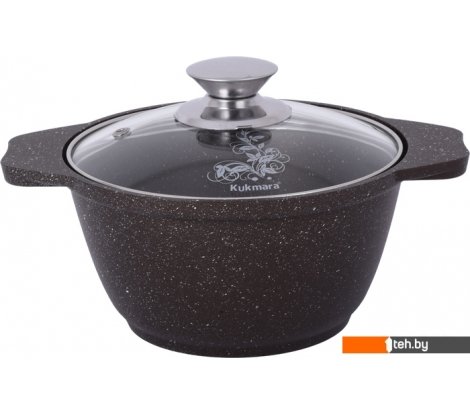  - Кастрюли Kukmara кмк12а (кофейный мрамор) - кмк12а (кофейный мрамор)