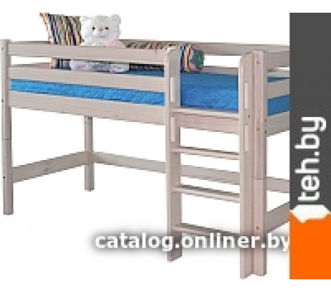  - Кровати Мебельград Соня вариант 11 (массив сосны белый) - Соня вариант 11 (массив сосны белый)