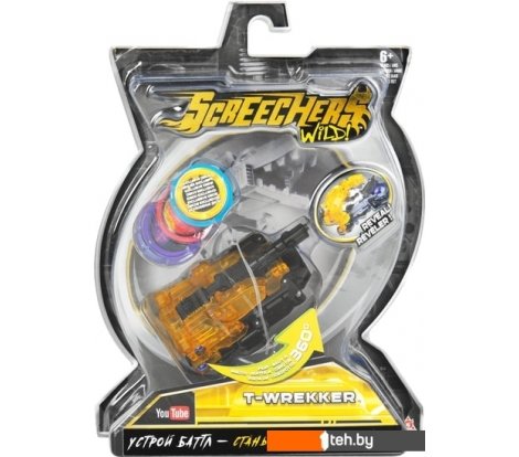  - Роботы, трансформеры, фигурки Screechers Wild Машинка-трансформер Ти-Реккер л2 - Машинка-трансформер Ти-Реккер л2