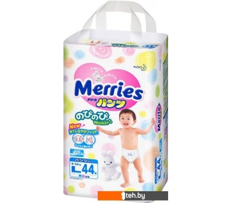  - Детские подгузники Merries L (44 шт) - L (44 шт)