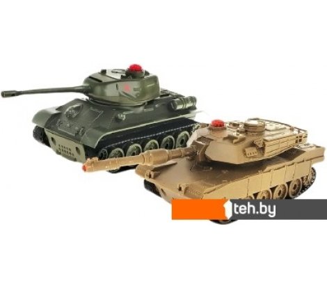  - Радиоуправляемые автомодели Crossbot Танковый Бой Abrams M1A2 и Т-34 870634 - Танковый Бой Abrams M1A2 и Т-34 870634