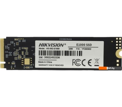  - SSD Hikvision E1000 512GB HS-SSD-E1000/512G - E1000 512GB HS-SSD-E1000/512G