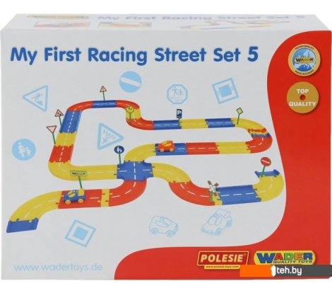  - Конструкторы Полесье 44730 Гоночный трек №5 - 44730 Гоночный трек №5