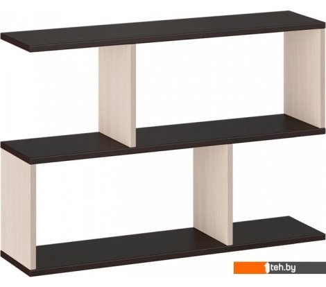  - Полки, стеллажи, системы хранения Трия Тип 14 (венге цаво/дуб молочный) - Тип 14 (венге цаво/дуб молочный)