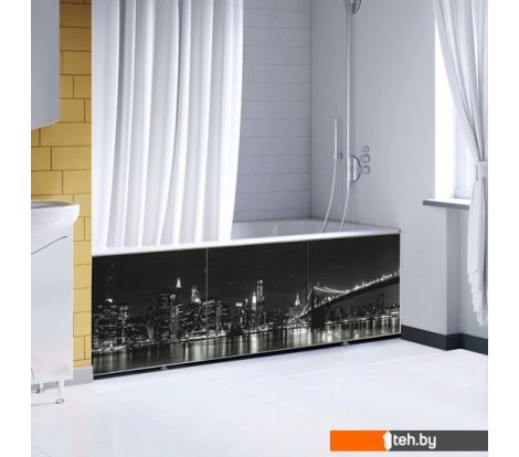  - Экраны под ванну Comfort Alumin Ночной город 3D 1.5 - Ночной город 3D 1.5