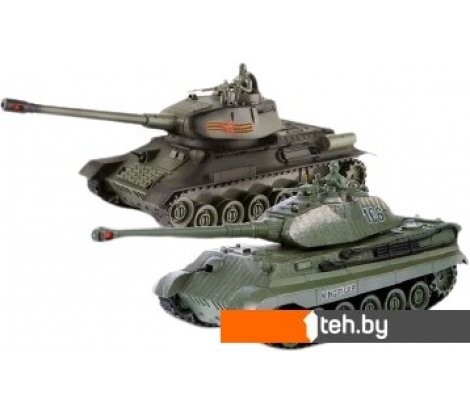  - Радиоуправляемые автомодели Crossbot Танковый Бой Т-34 и King Tiger 870622 - Танковый Бой Т-34 и King Tiger 870622
