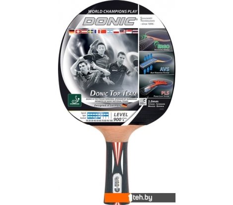  - Ракетки, мячи и аксессуары для настольного тенниса Donic-Schildkrot Top Team Level 900 - Top Team Level 900