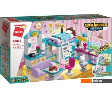  - Конструкторы Qman Unlimited Ideas 4801 Комната - Unlimited Ideas 4801 Комната