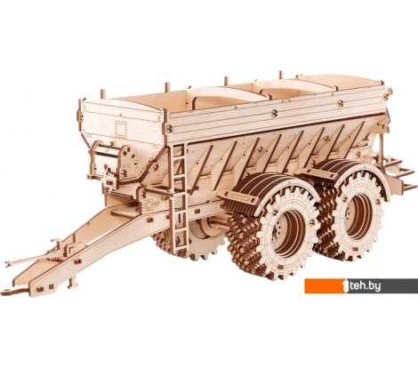 - Сборные модели Eco-Wood-Art Прицеп для Кировец K-7M - Прицеп для Кировец K-7M