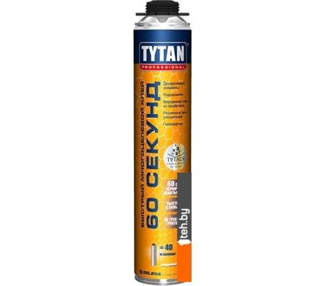  - Звуко- и виброизоляция помещений Tytan Professional Professional 60 секунд (750 мл) - Professional 60 секунд (750 мл)