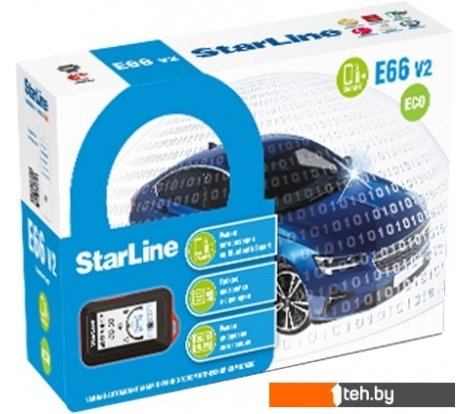  - Автосигнализации StarLine E66 v2 BT ECO 2CAN+4LIN - E66 v2 BT ECO 2CAN+4LIN