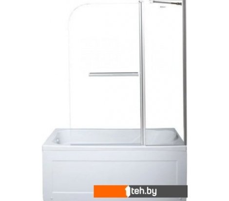  - Шторки и карнизы для ванн и поддонов Aquanet SG-1200 150x120 (прозрачное стекло) - SG-1200 150x120 (прозрачное стекло)